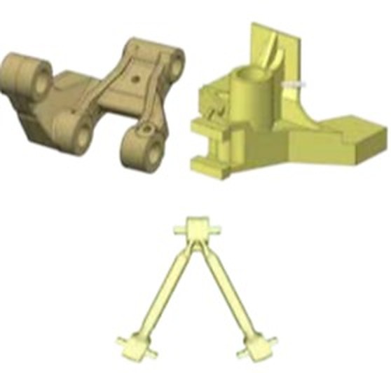 CAD drawings of WEBKON chassis components