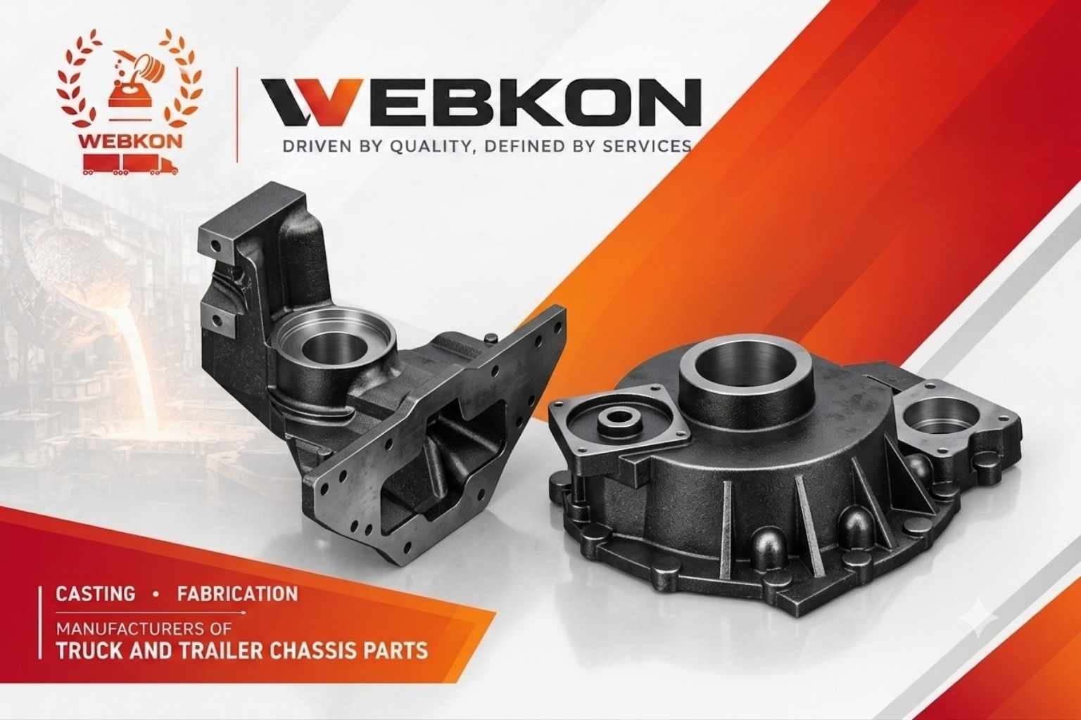 WEBKON precision cast truck components